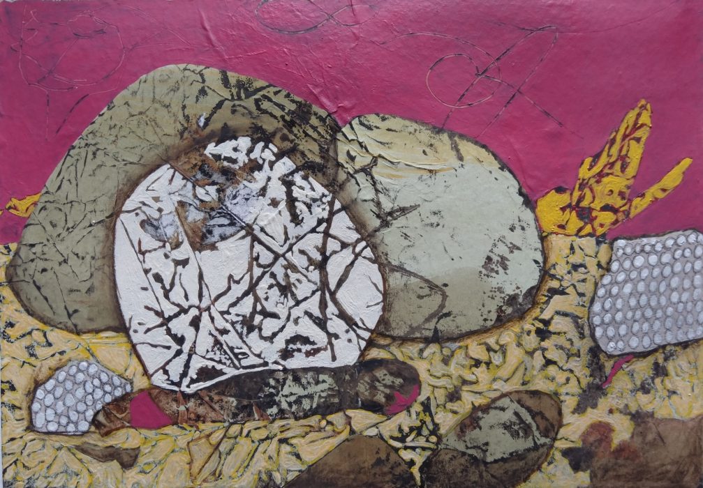 Artist Julie Massam - Image: Beneath Three Boulders