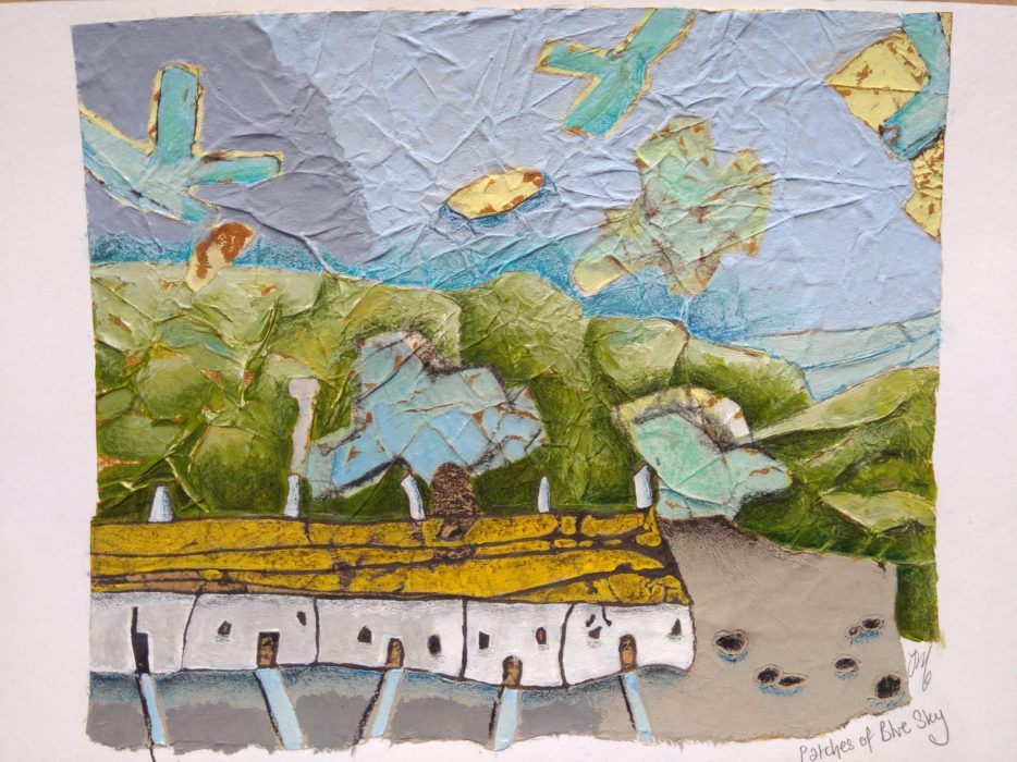 Patches of Blue Sky - Julie Massam Interdisciplinary Artist