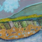 Julie Massam Contemporary Artist - exhibition 40 Days and 40 nights, painting: Cornish Creek